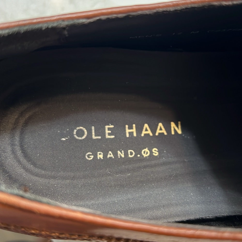 Men’s Cole Haan exquisite oxford dress shoes size 12. - Picture 9 of 10